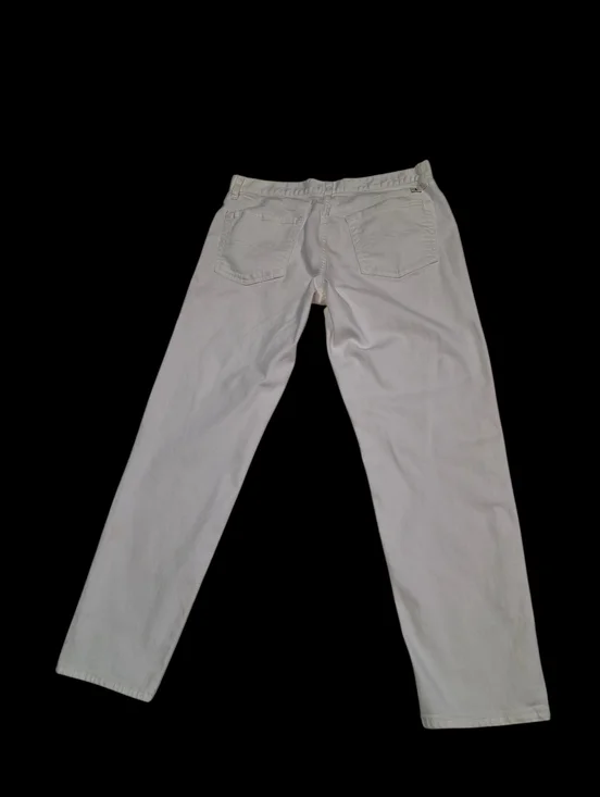 Lucky Brand Sienna Cigarette Cropped Denim White Jeans Women Size 29 - Picture 6 of 16